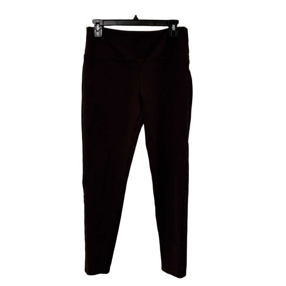 Eddie Bauer Womens High Rise Leggings Dark Brown Large L
